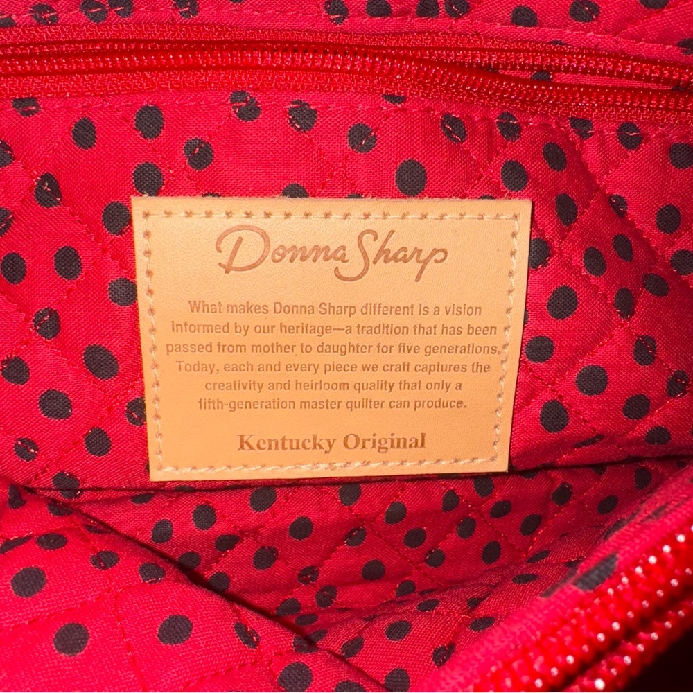 Donna Sharp Patchwork Red And Blue Women's Bag - image 5